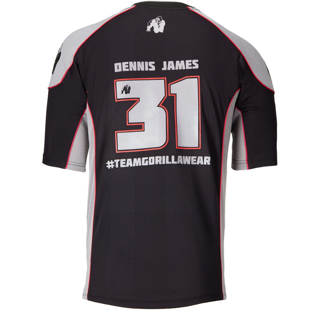 GW Athlete T-shirt 2.0 - Dennis James - Black/Gray