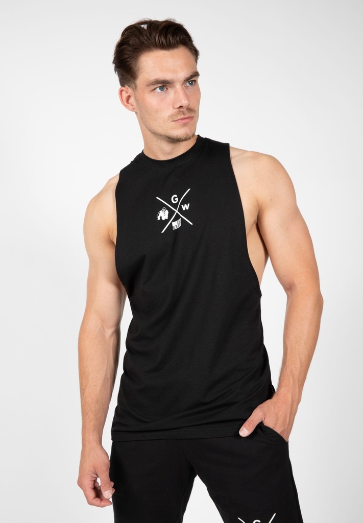 GW Cisco Drop TankTop Black/White