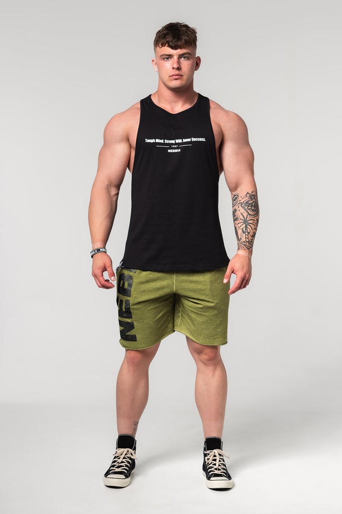 Gym Tank Top FLEXIN' Black