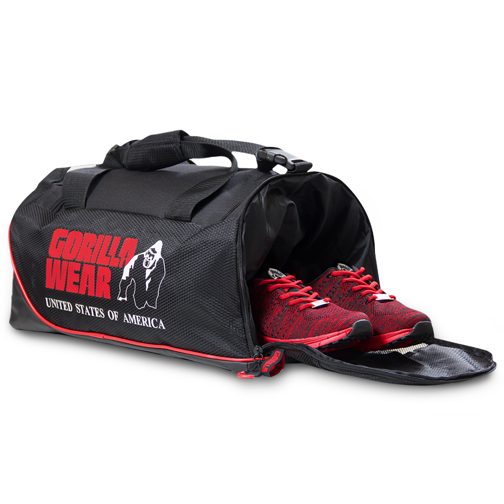 Joremo gym bag black/red