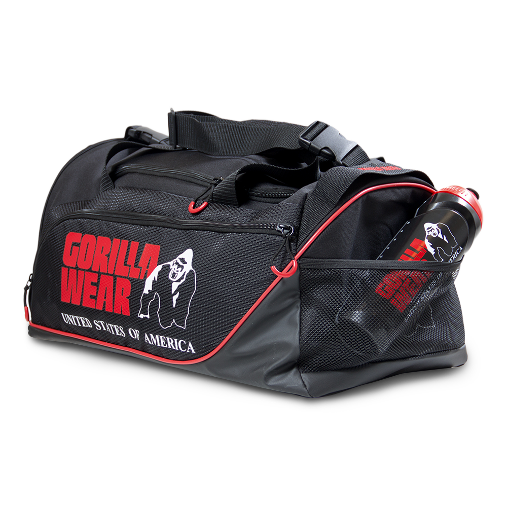 Joremo gym bag black/red