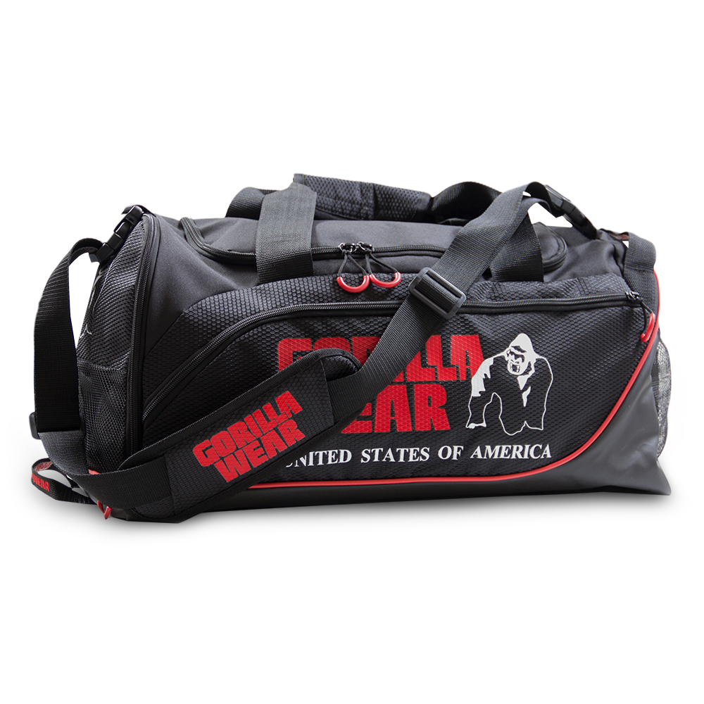 Joremo gym bag black/red