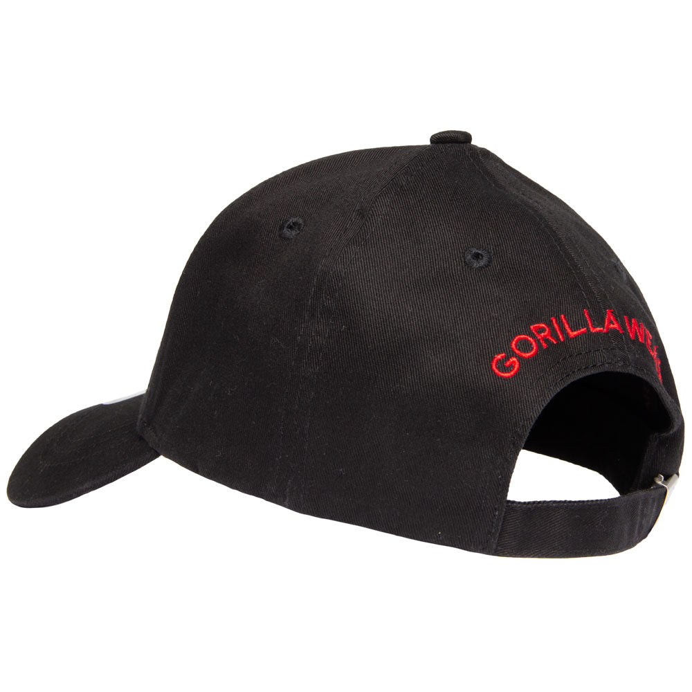 JULIAN CAP BLACK/RED