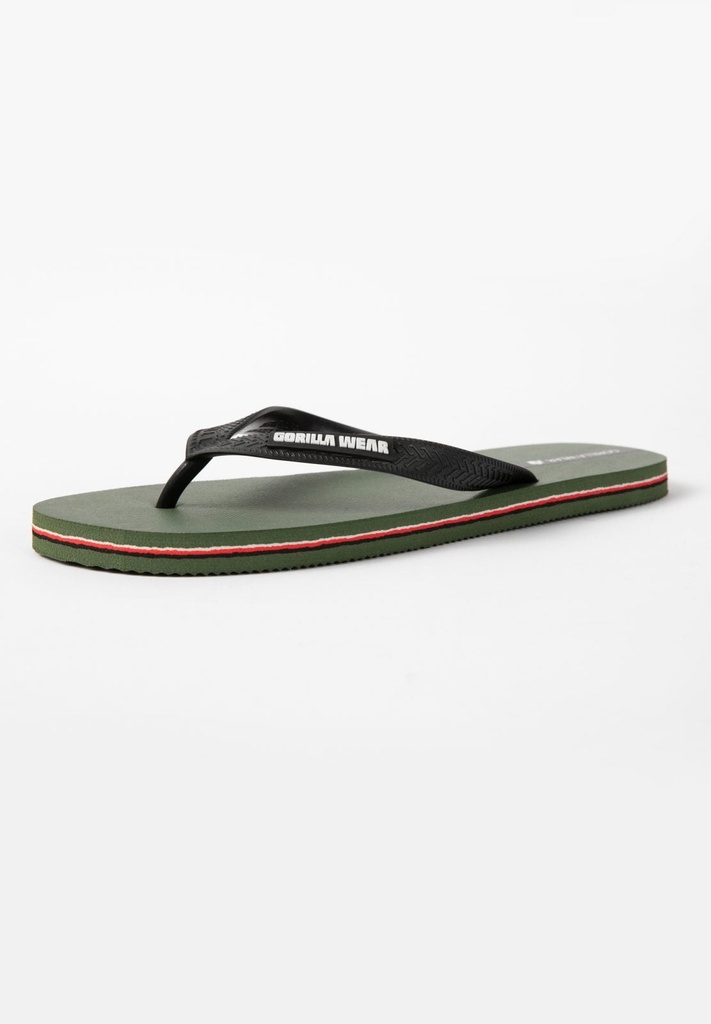 Kokomo Flip-Flops - Army Green