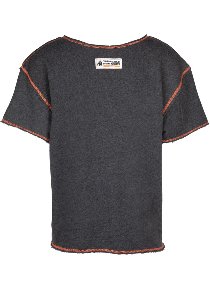 Wallace Workout Top - Gray/Orange