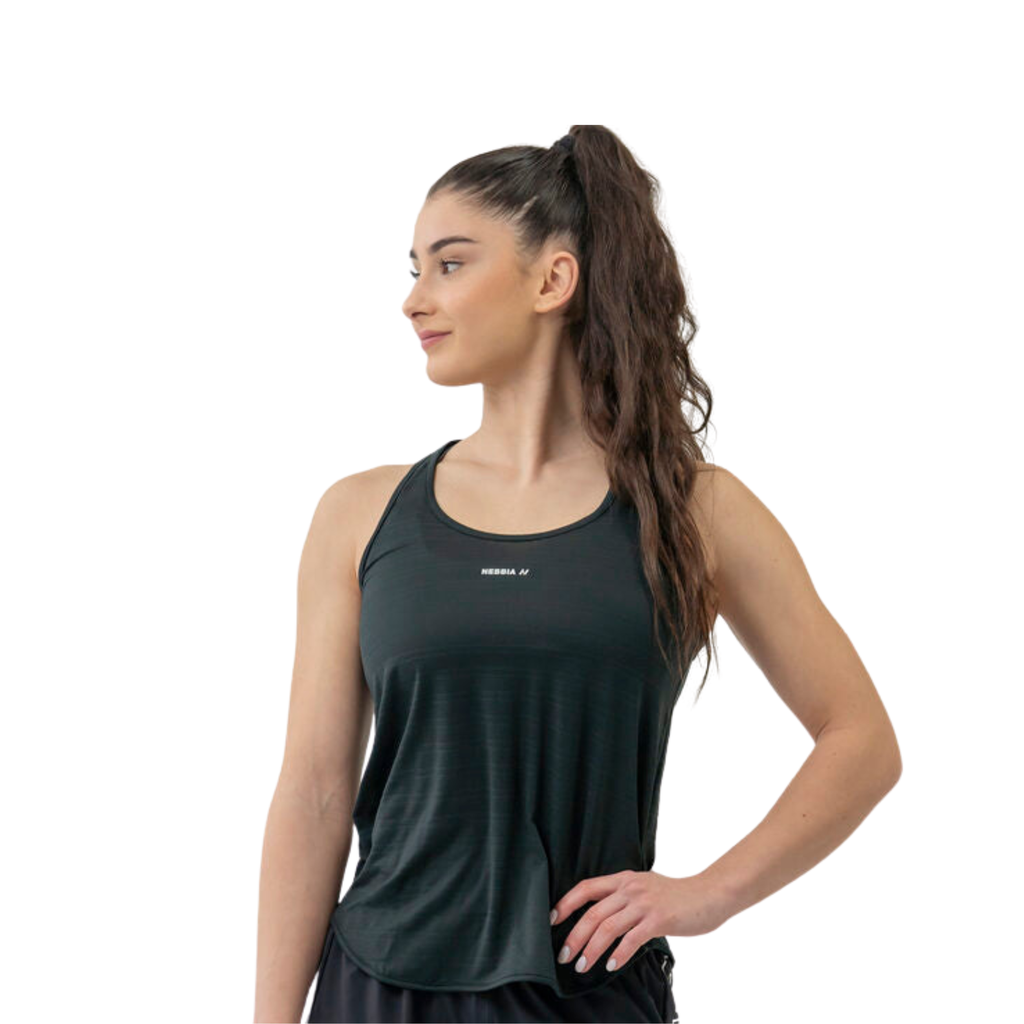 FIT Activewear "Airy" 439 Tank Top - Black 