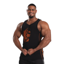 Monterey Tank Top - Black/Orange 