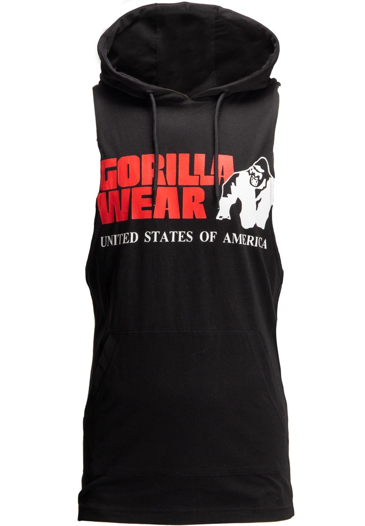 Rogers Hooded Tank Top - Black 