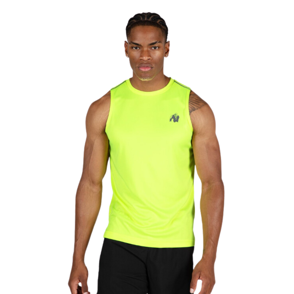 Washington Tank Top - Neon Yellow 