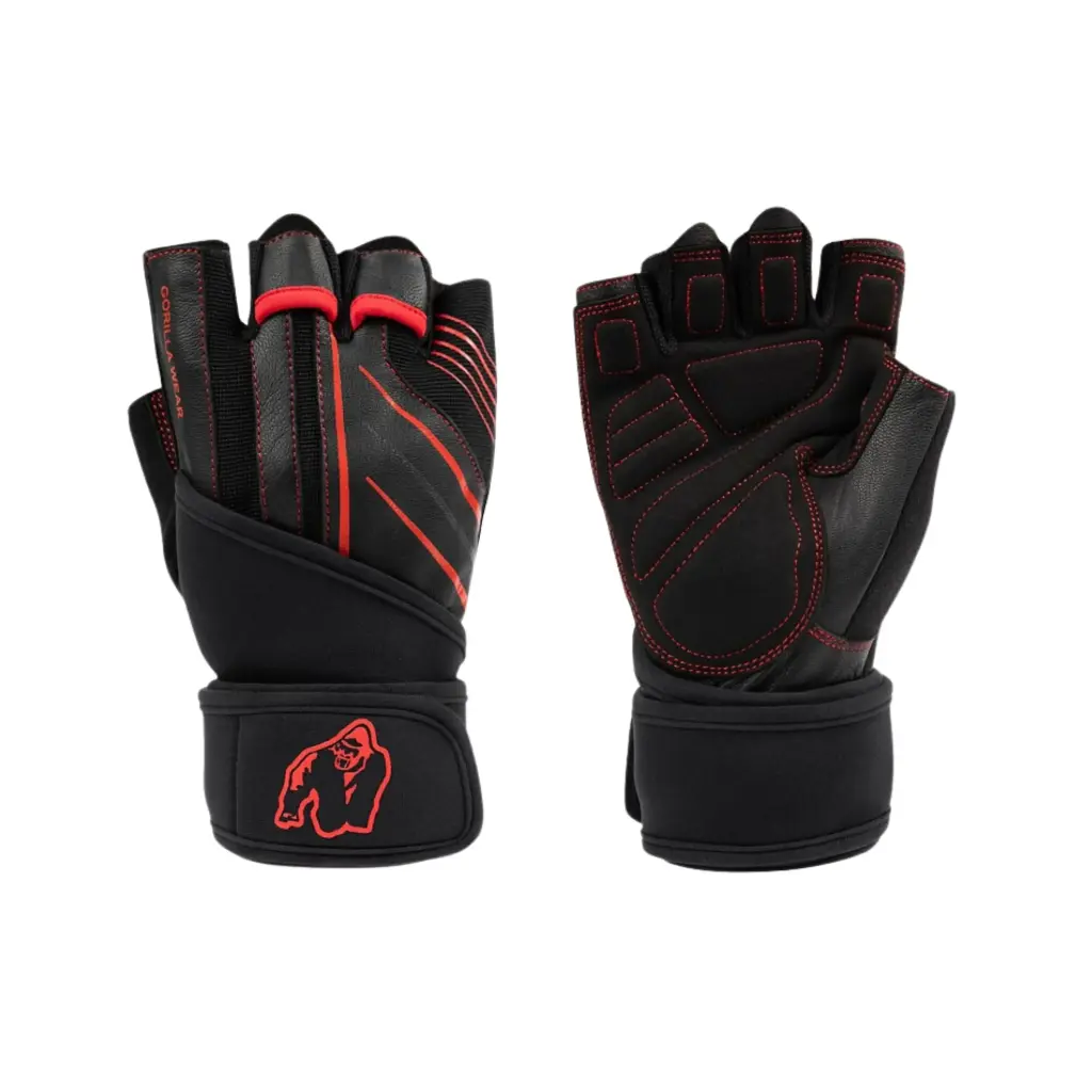 GW DALLAS WRIST WRAPS GLOVES 2.0 BLACK/RED