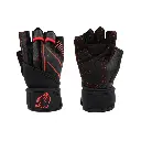 GW DALLAS WRIST WRAPS GLOVES 2.0 BLACK/RED