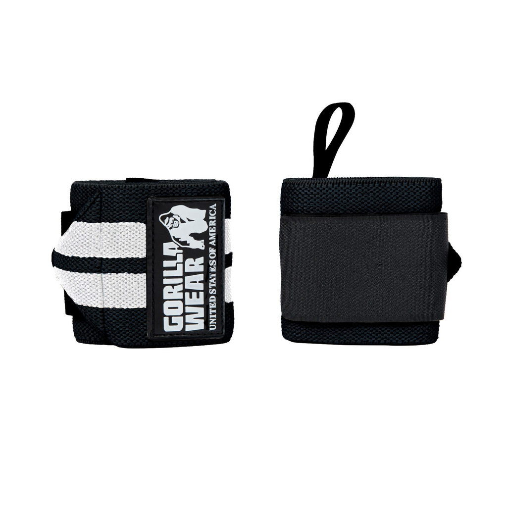 GW Pro Wrist Wraps white/black 