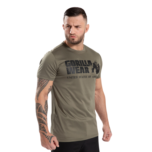 Classic Training T-Shirt - Army Green 