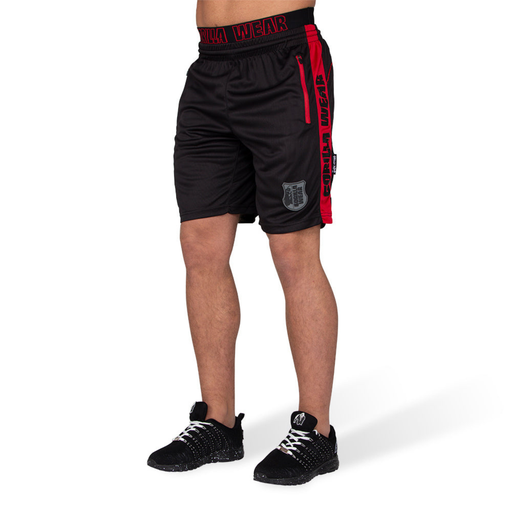 GW Shelby Shorts Black/Red 